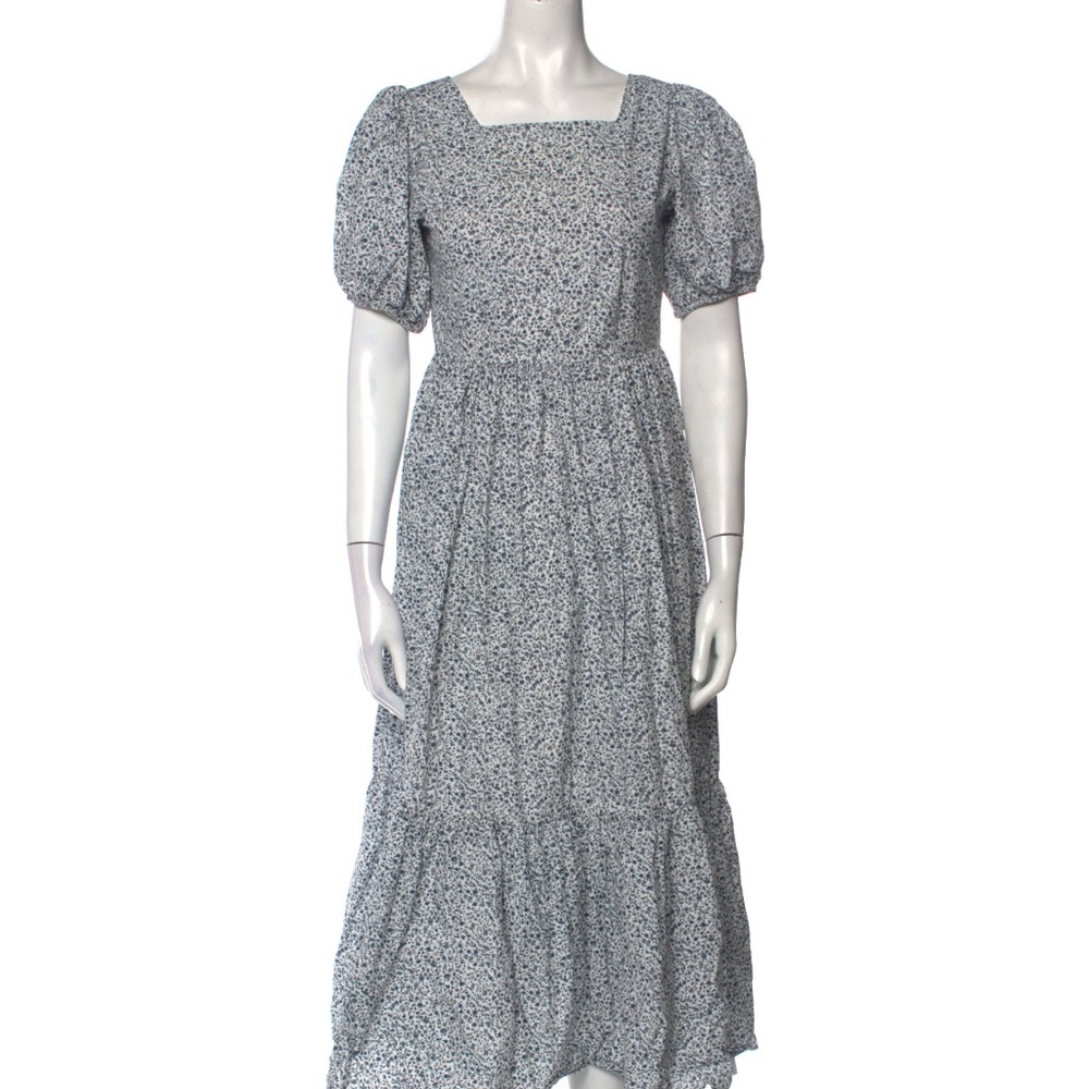 Doen blue floral dress